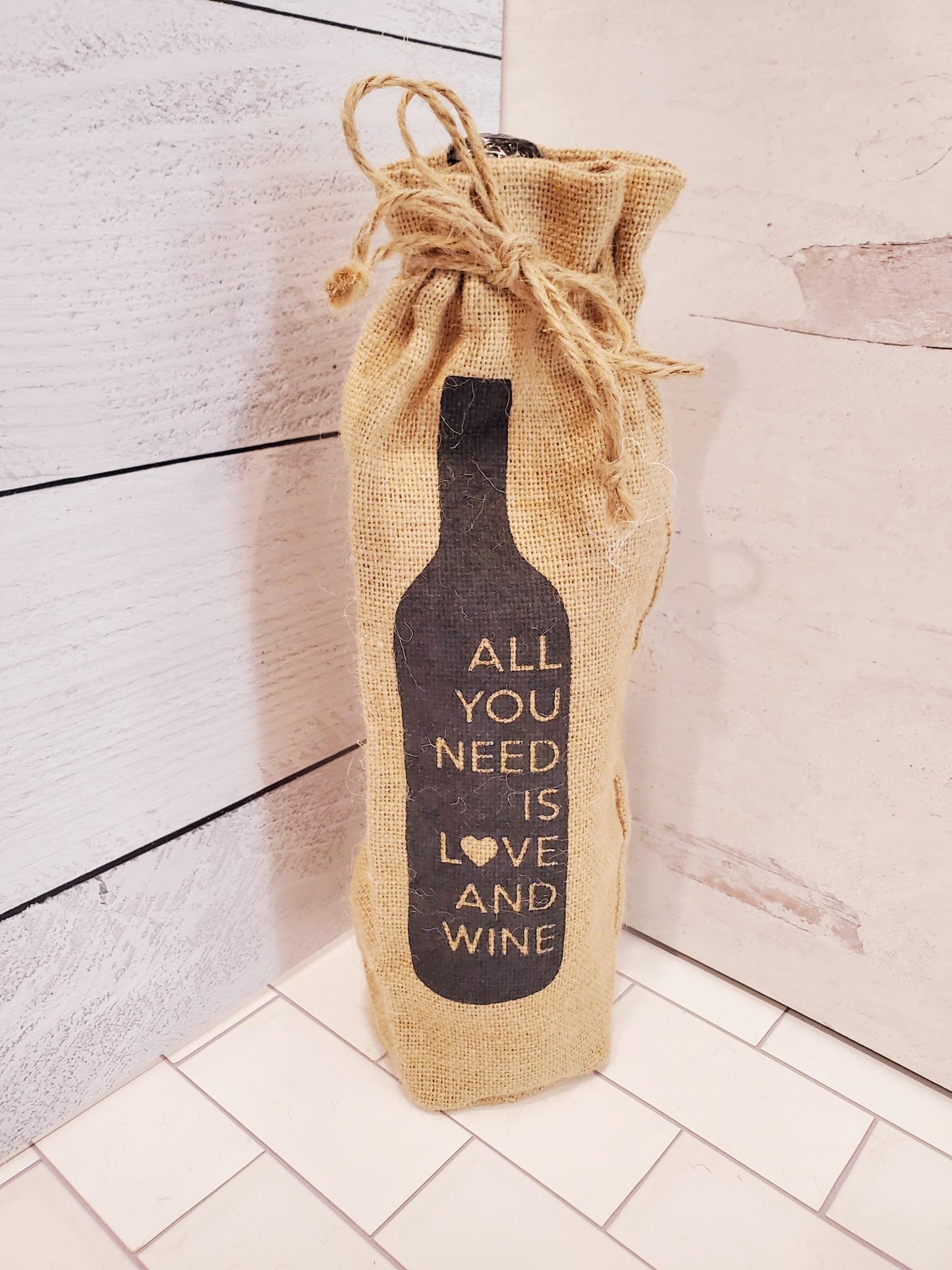 Single Wine Jute Bags/Sacks