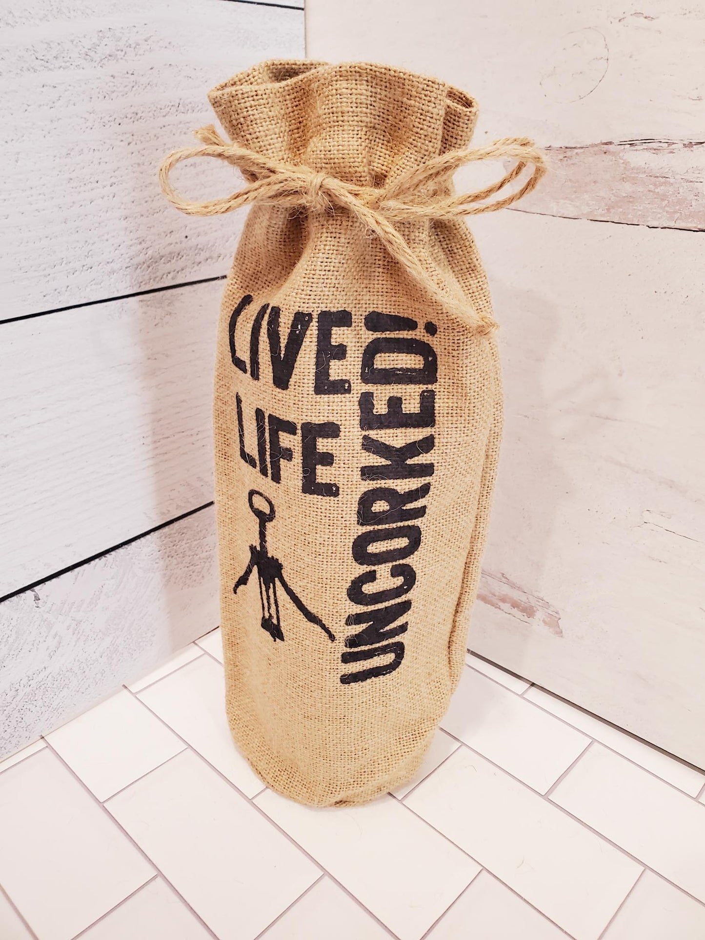 Single Wine Jute Bags/Sacks