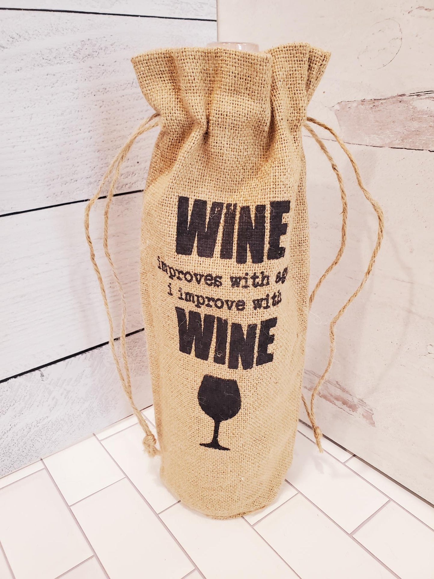 Single Wine Jute Bags/Sacks