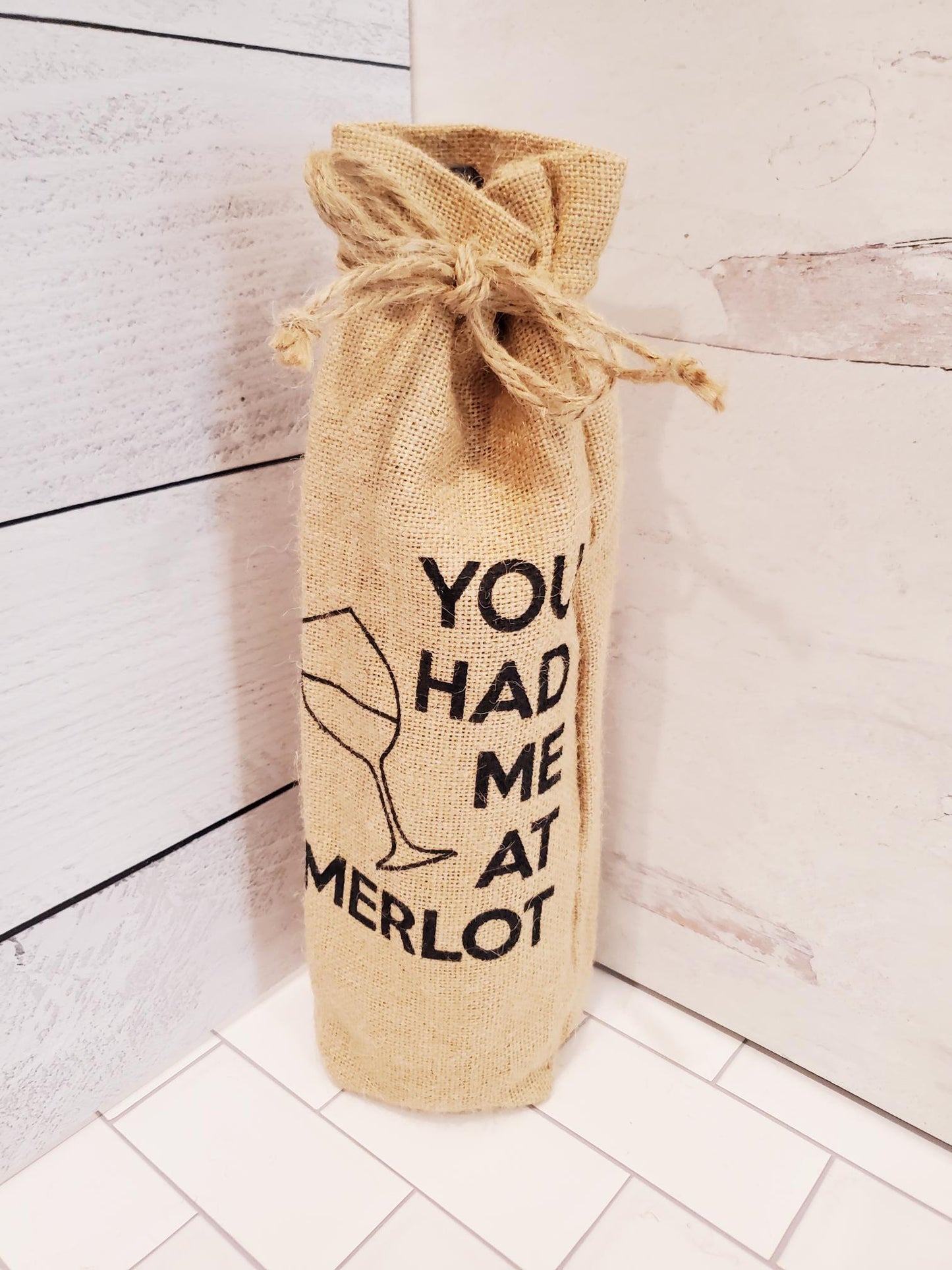 Single Wine Jute Bags/Sacks